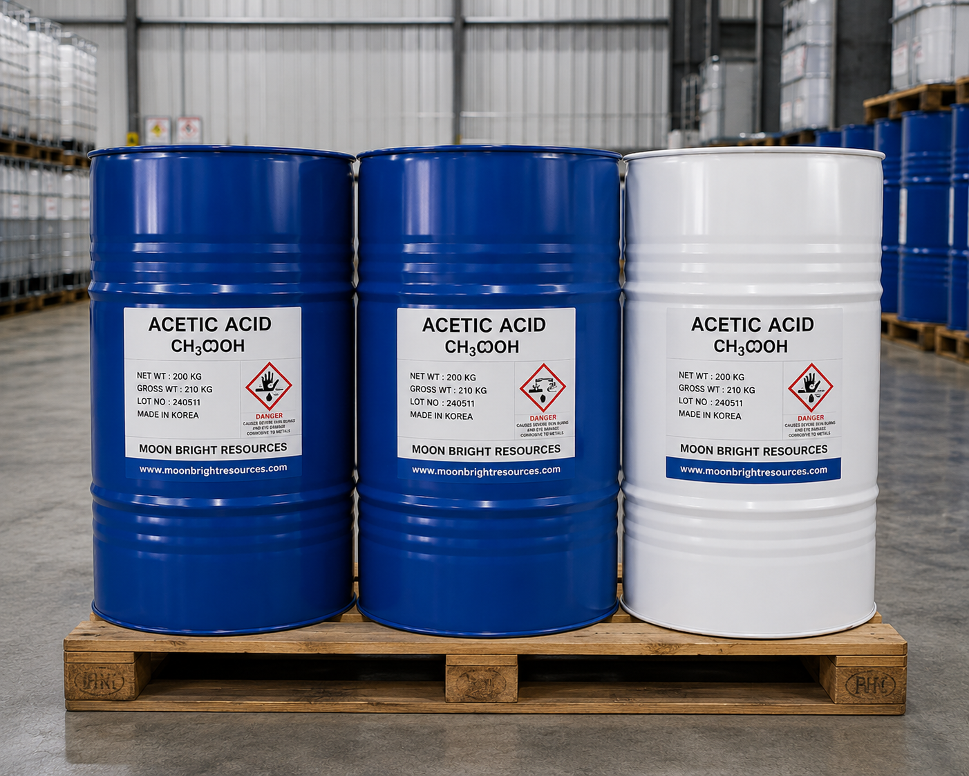 Industrial Grade Acetic Acid
