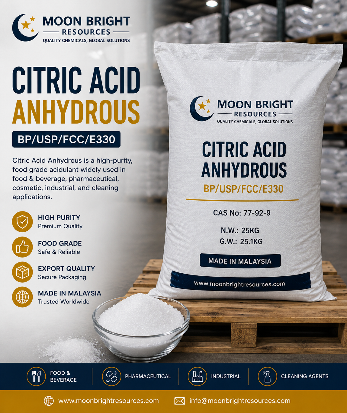 Citric Acid Anhydrous