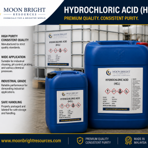 Alternative view of Hydrochloric Acid – High-Purity Strong Mineral Acid | Industrial & Technical Grade