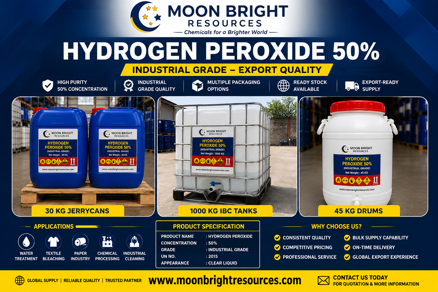 Hydrogen Peroxide suppliers